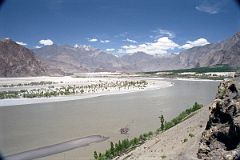 07 Indus River Snakes Above The Skardu Valley Looking To The East From Concordia Hotel